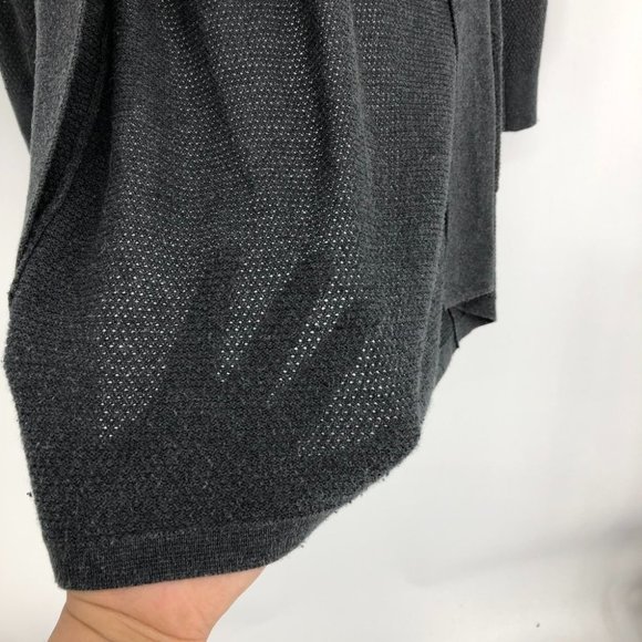 Aritzia Wilfred Grey Knit Copernic Silk Cashmere Open Cardigan size XXS - Picture 12 of 16